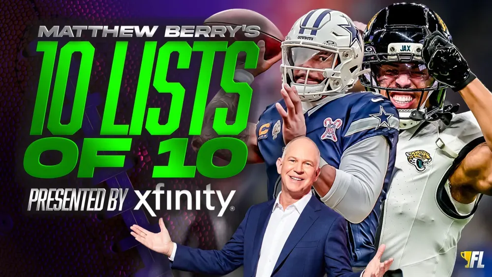 Matthew Berry's 10 Lists Of 10 For The 2026 Fantasy Football Season - FantasyLife