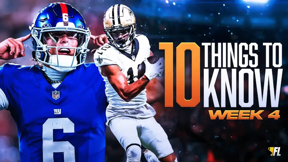 10 Things To Know For Week 4: The Jaxson Dart Era, Week 4 DvP, and More