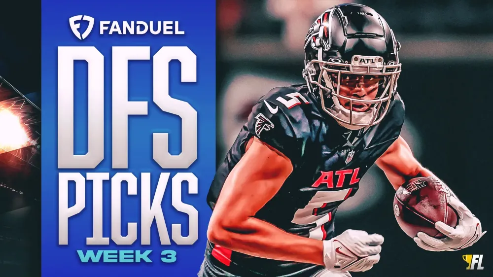 Week 3 FanDuel NFL DFS Picks: Stacking Michael Penix Jr. and Drake London for a Blowup Game
