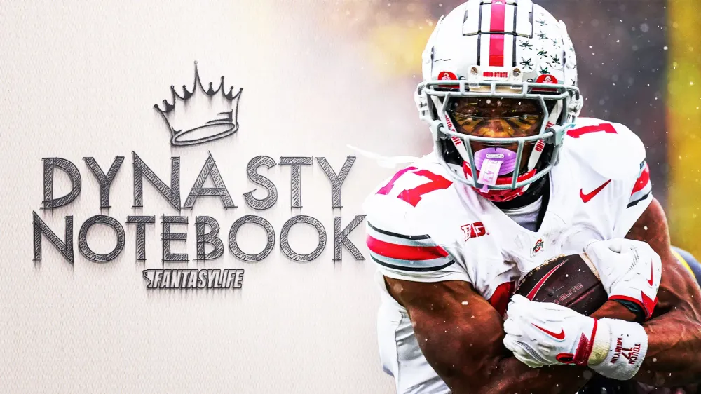 Dynasty Fantasy Football Outlook For The 2026 NFL Draft Class: Carnell Tate, Jeremiyah Love and More