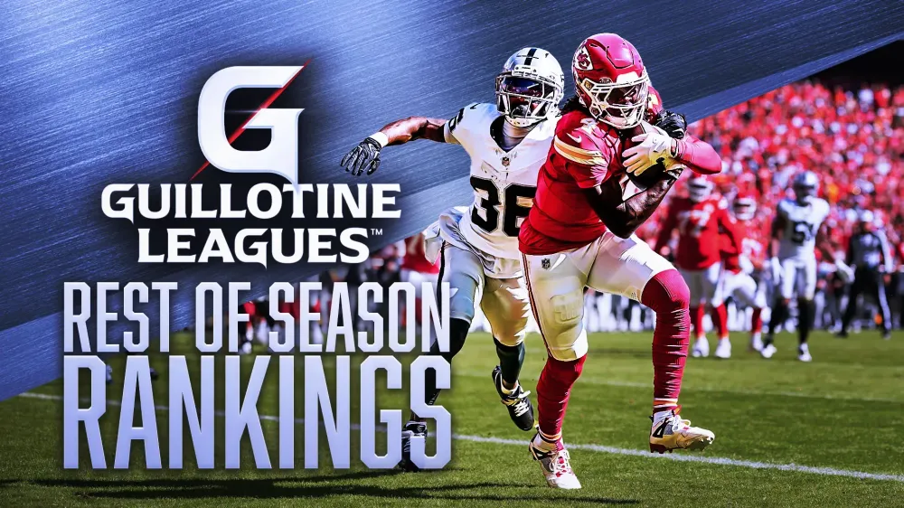 Week 9 Guillotine Leagues Rest-of-Season Rankings: Rashee Rice, Jaylen Waddle, and More