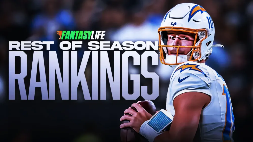 Rest-of-Season (ROS) Fantasy Football Rankings: Upgrade Justin Herbert, Sell Travis Etienne