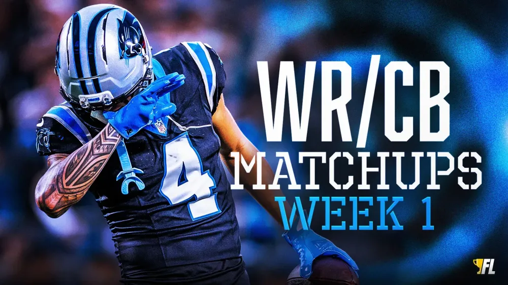 Week 1 WR/CB Matchups Impacting Fantasy Football: Ladd McConkey, Tetairoa McMillan & More
