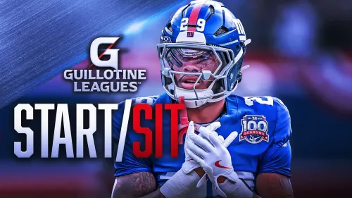 Week 3 Guillotine Leagues™️ Lineup Decisions: Start or Sit Tyrone Tracy, Matthew Golden and More 