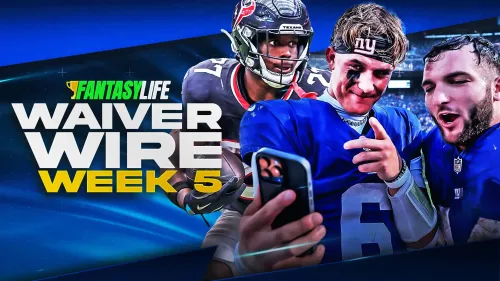 Week 5 Fantasy Football Waiver Wire Adds: Woody Marks, Kendre Miller and More