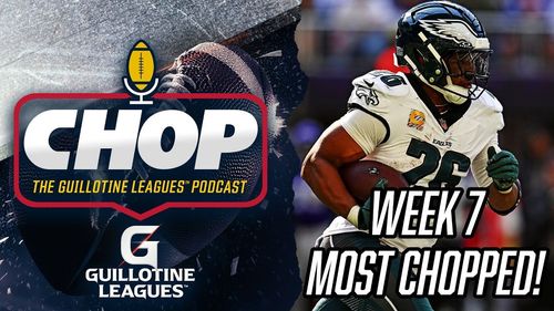 Most Chopped Players in Week 7 Guillotine Leagues™ (and What to Bid on Them!)